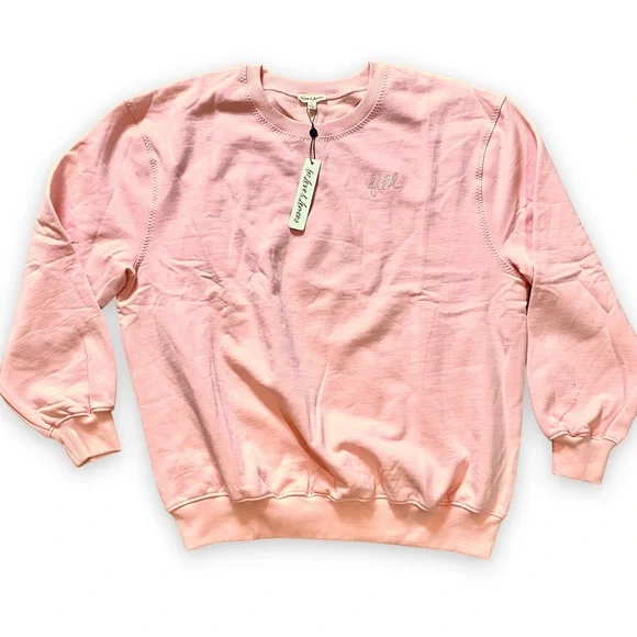 NWT For Love & Lemons Alex Daisy FL&L Oversized Sweatshirt - Picture 12 of 15